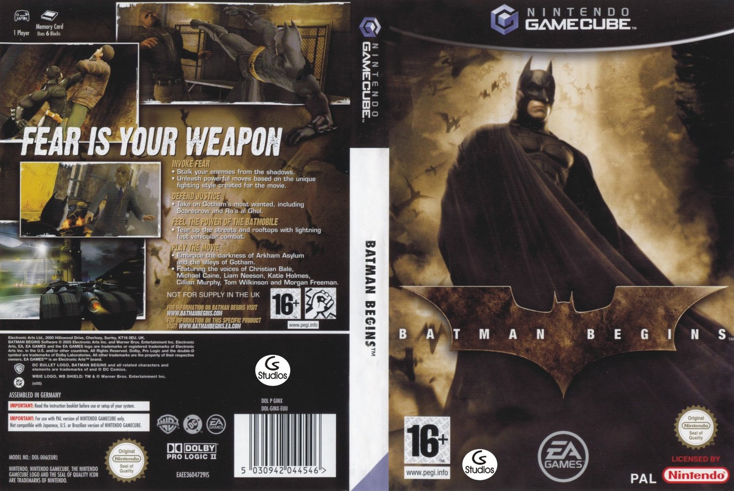 Batman Begins ISO < GCN ISOs | Emuparadise