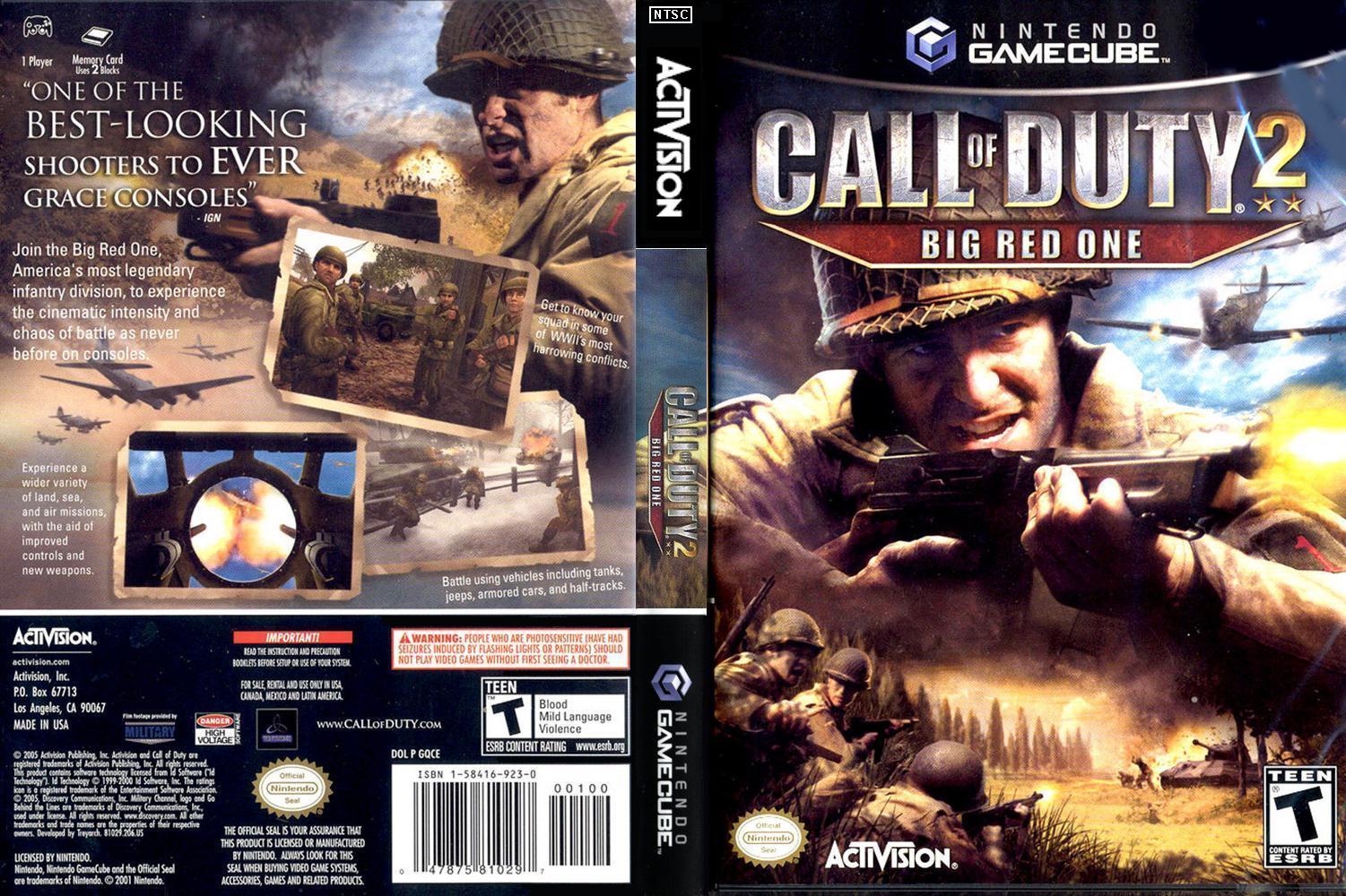 call of duty 2 big red one ps3