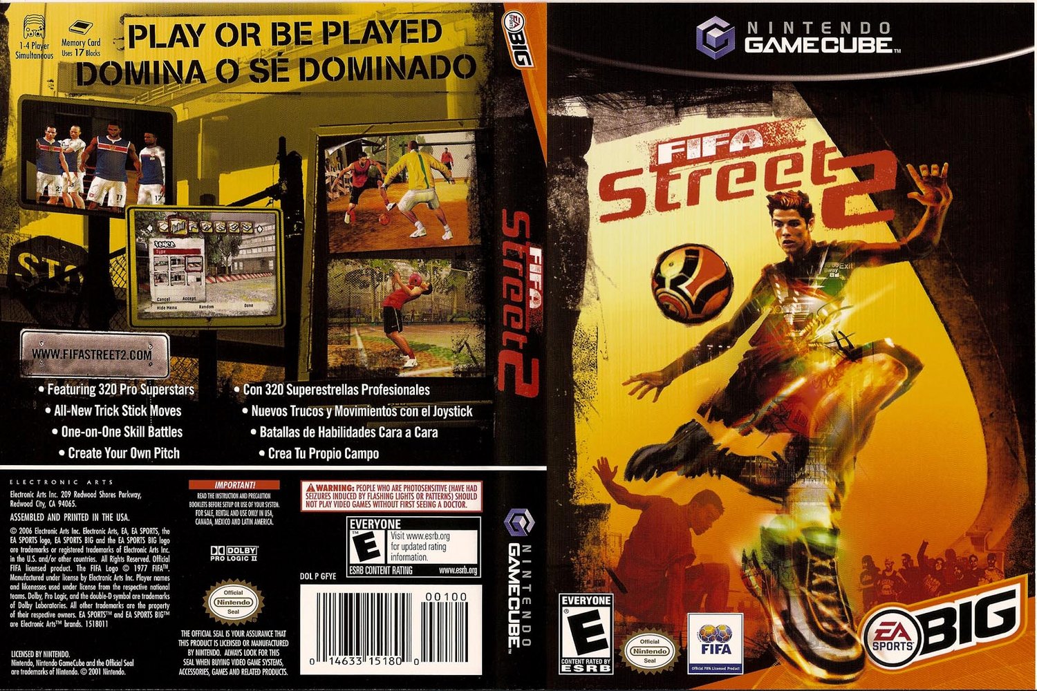 FIFA Street 2 ROM - PS2 Download - Emulator Games