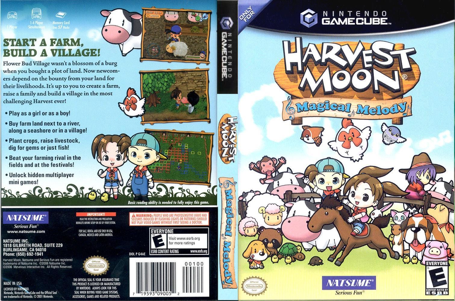 Harvest Moon Magical Melody ISO