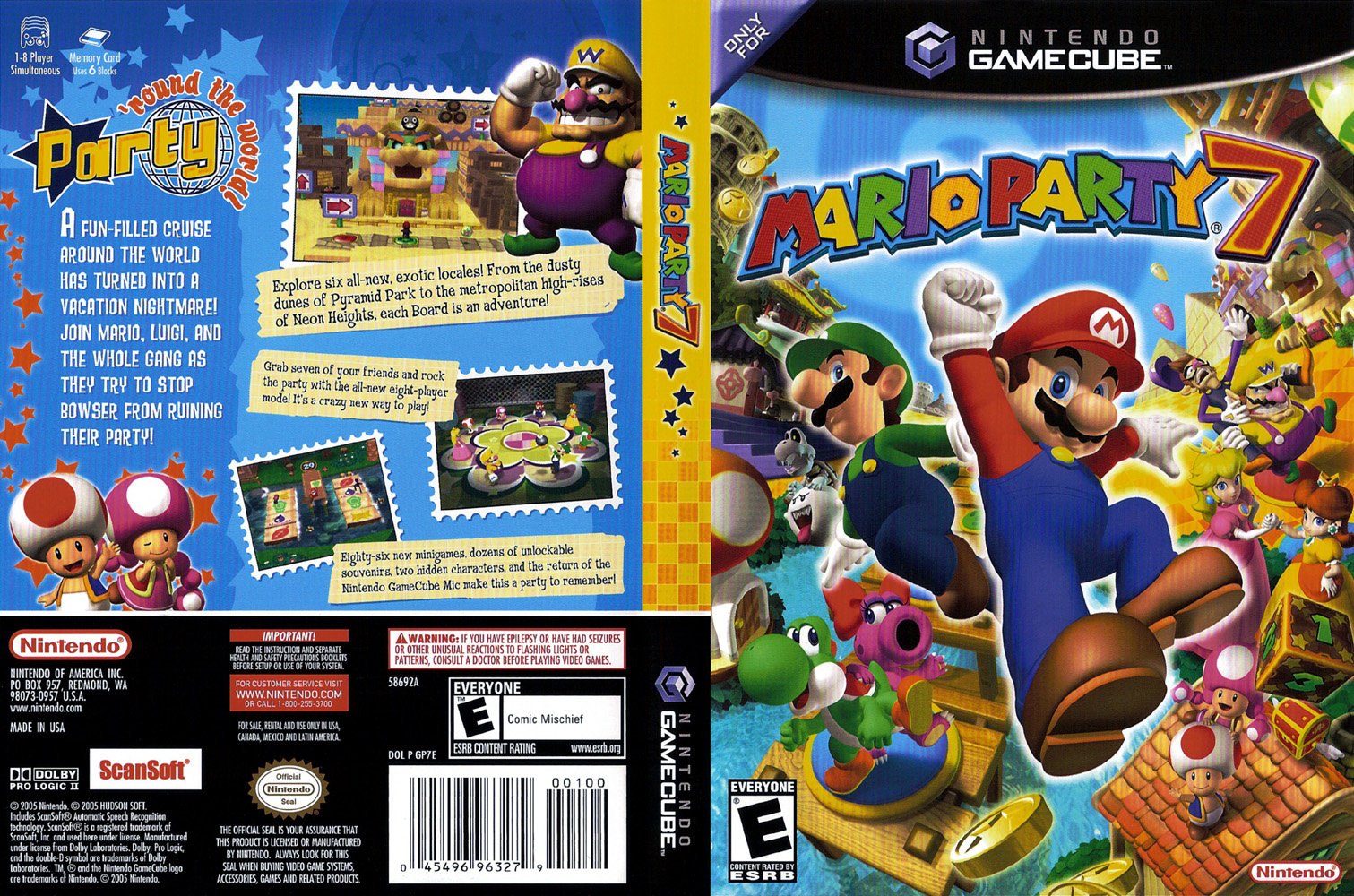 Mario Party 7 (Europe) (En,Fr,De,Es,It) ISO