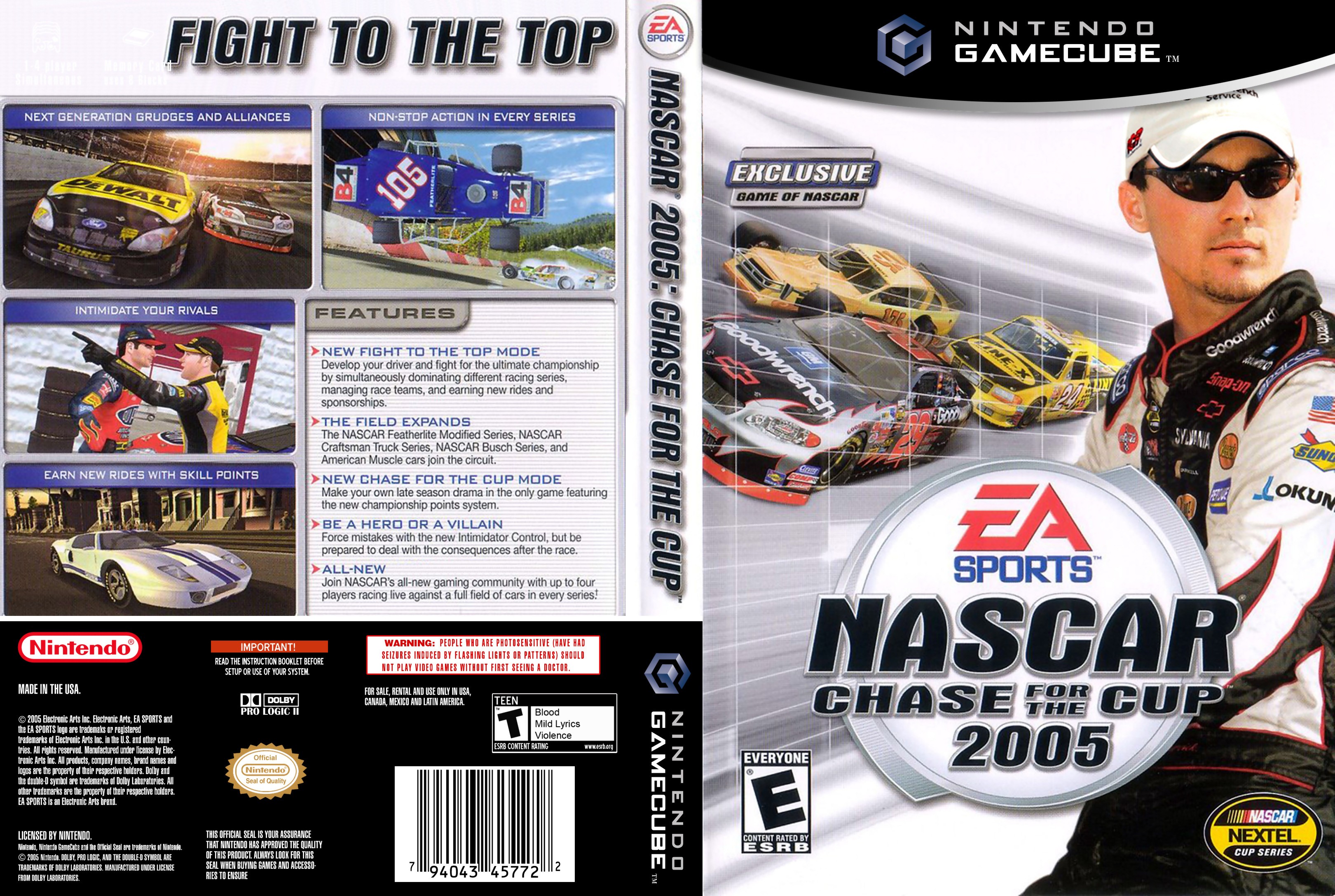 Nascar 2005 Chase For The Cup Iso Gcn Isos Emuparadise