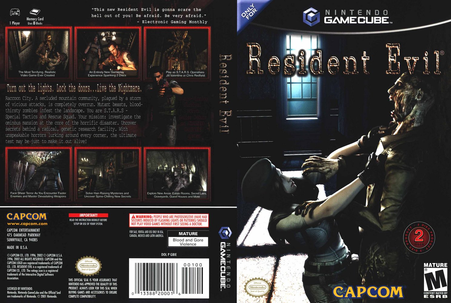 RESIDENT EVIL 4 (PS2) (PAL) Original ISO : CAPCOM : Free Download