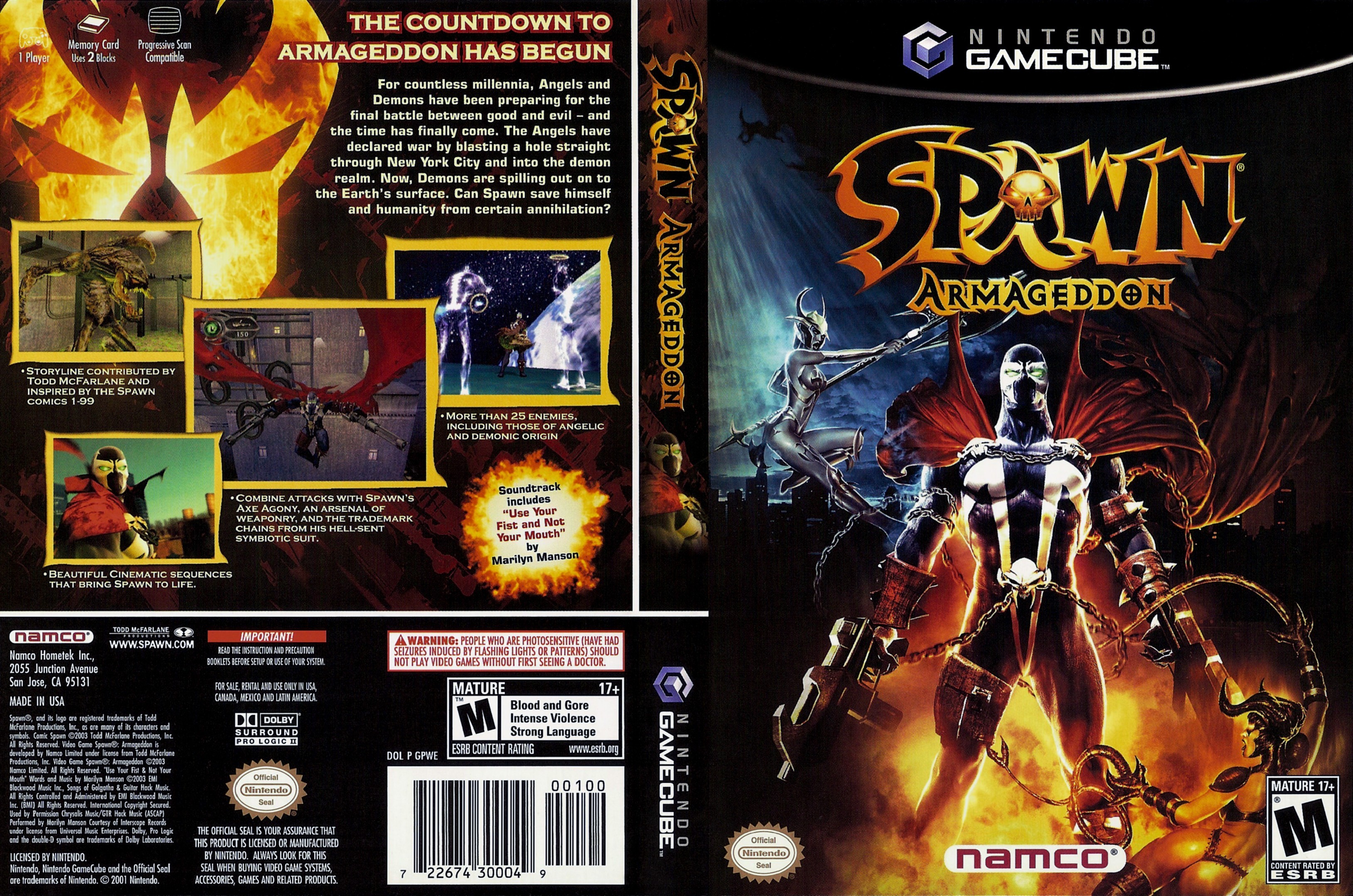 Spawn: Armageddon (USA) PS2 ISO - CDRomance