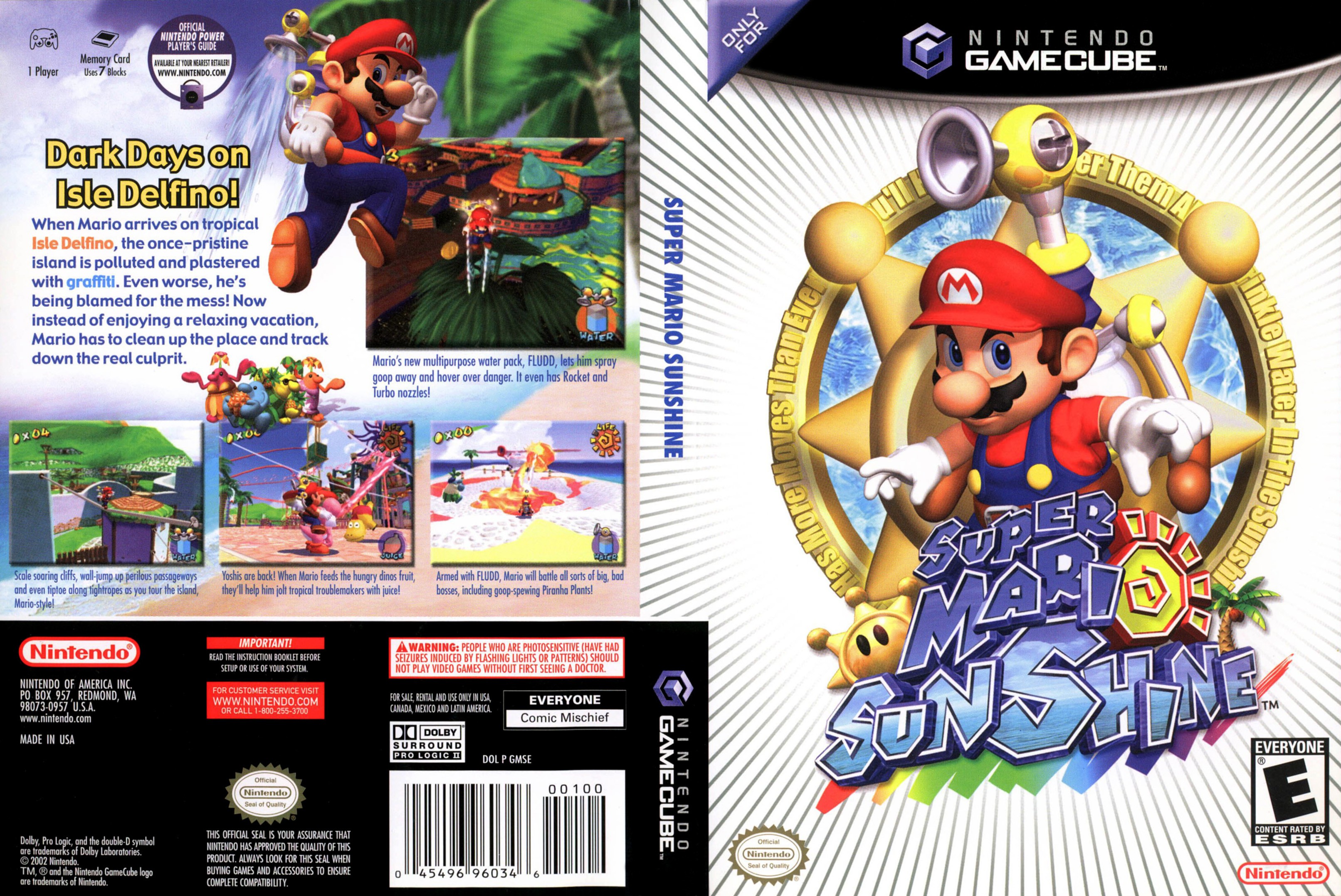 juegos de super mario sunshine 64