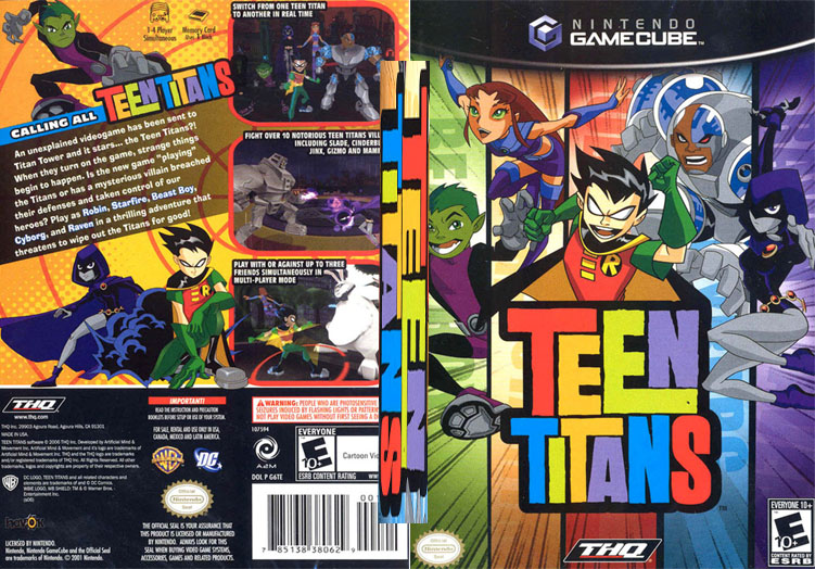 The Teen Titans - Gamecube game - Download Free 3D model by TeaSpoon  (@Theelepel) [8d34560]