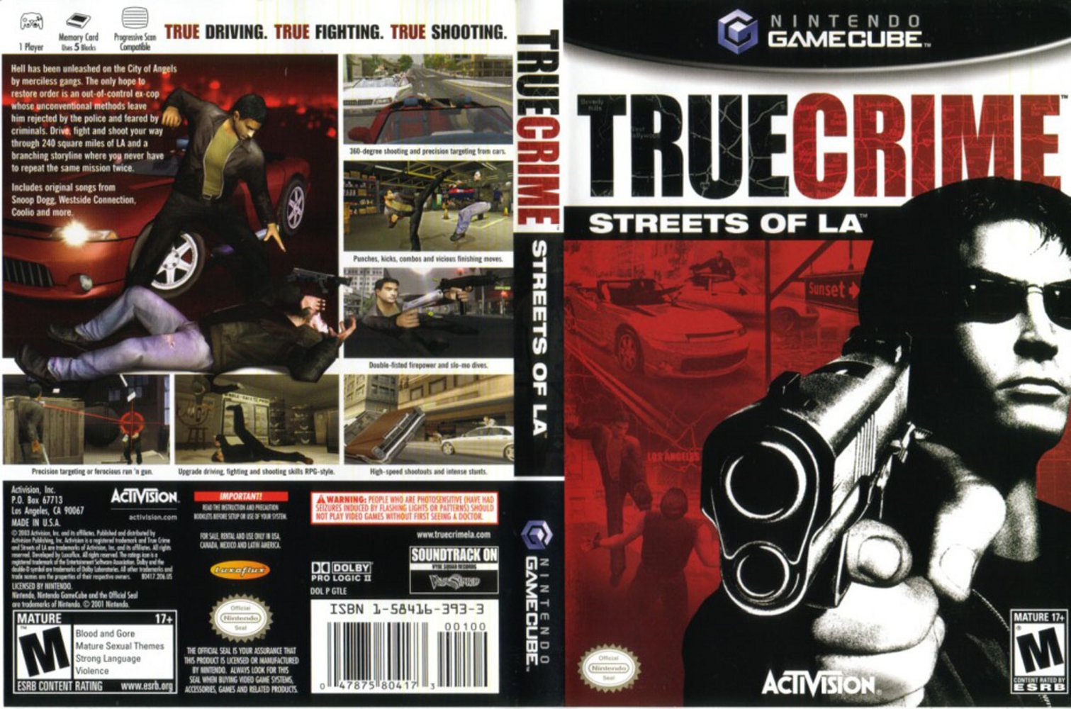  True Crime: Streets of LA (PS2) : Video Games