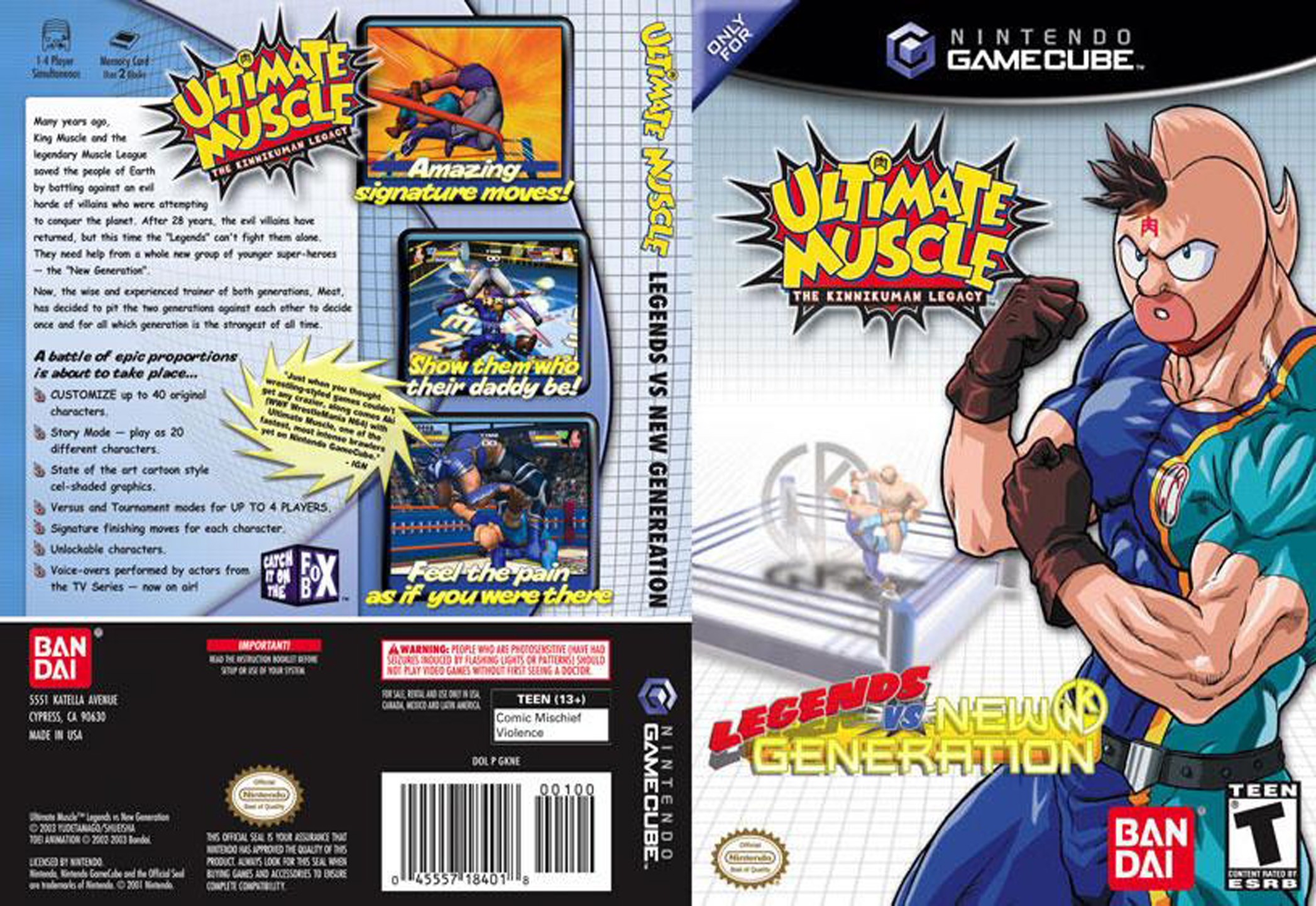 ultimate muscle gamecube