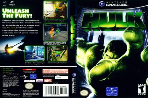 Hulk (Europe) Cover - Click for full size image