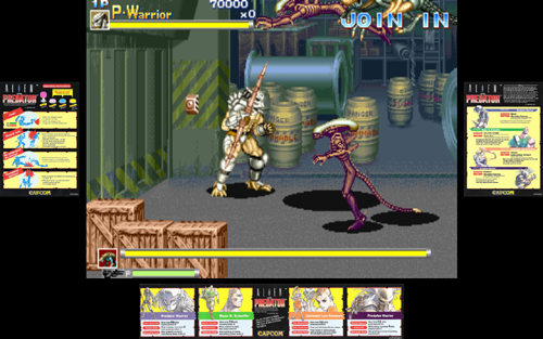 Play Arcade Alien vs Predator (940520 USA) Online in your browser 