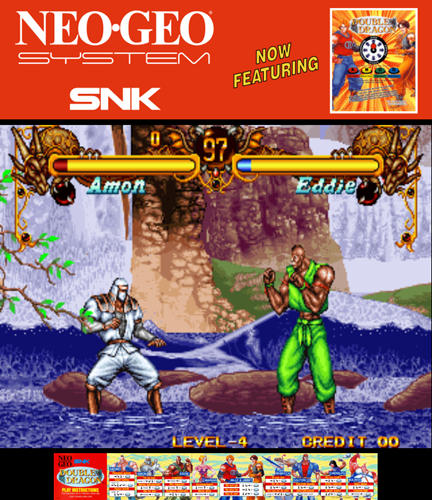 Double Dragon (Neo-Geo) - MAME machine