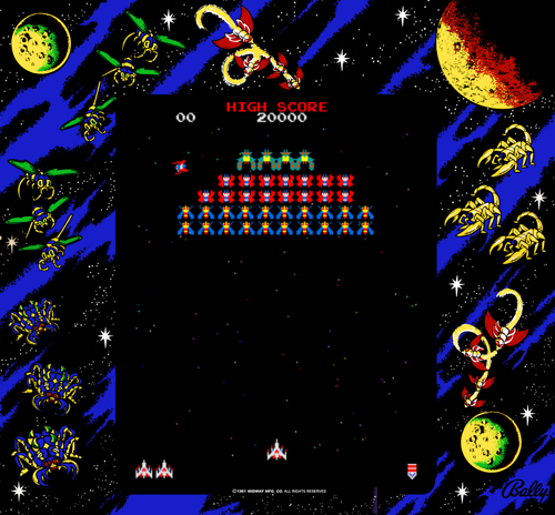 galaga emulator mame mac