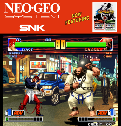 the king of fighters 98 mame flyer