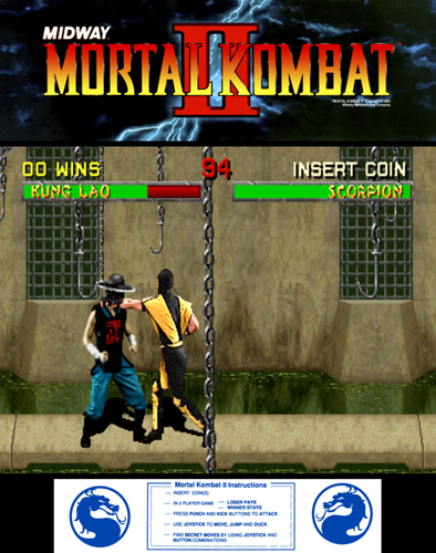 mortal kombat 2 rom mame