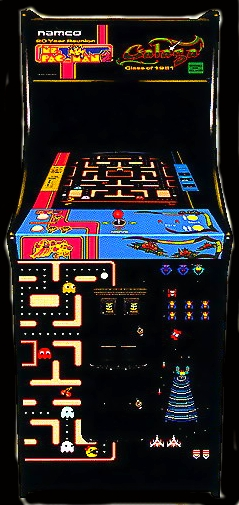 Ms. Pac-Man/Galaga - 20th Anniversary Class of 1981 Reunion (V1.04) Cabinet