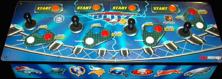 NFL Blitz '99 (ver 1.30, Sep 22 1998) Cabinet