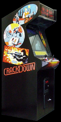 Crack Down (Japan, Floppy Based, FD1094 317-0058-04b Rev A) Cabinet
