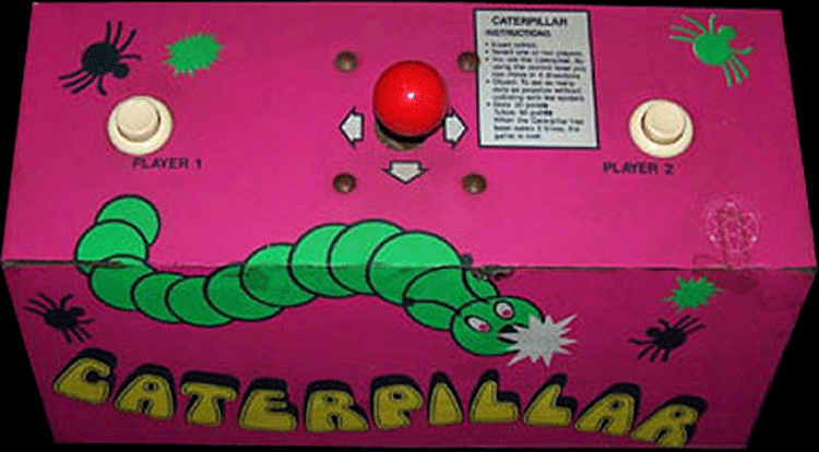 Caterpillar Pacman Hack Cabinet