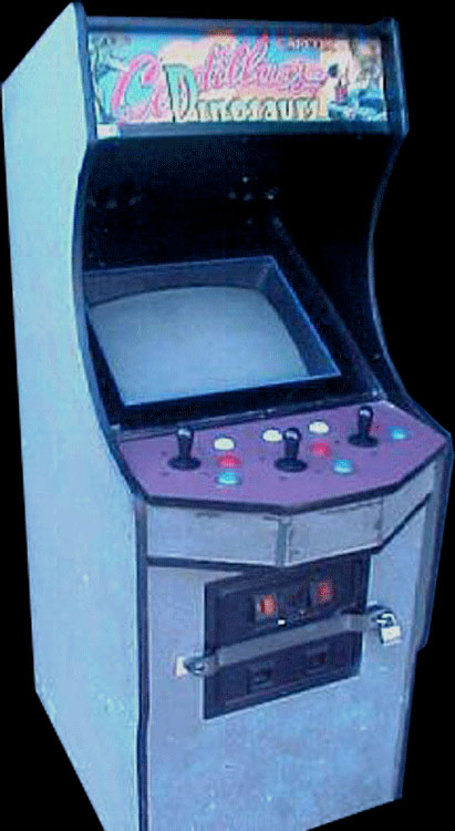 cadillacs and dinosaurs game machine