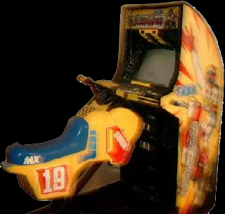 Enduro Racer (bootleg set 2) Cabinet