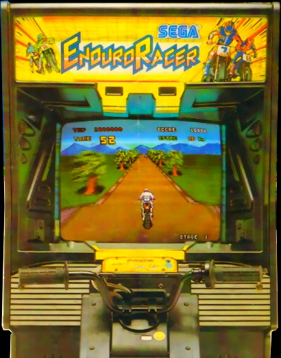 Enduro Racer (bootleg set 1) Cabinet