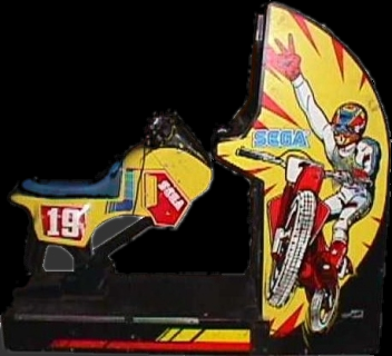 Enduro Racer (YM2203) (FD1089B 317-0013A) Cabinet