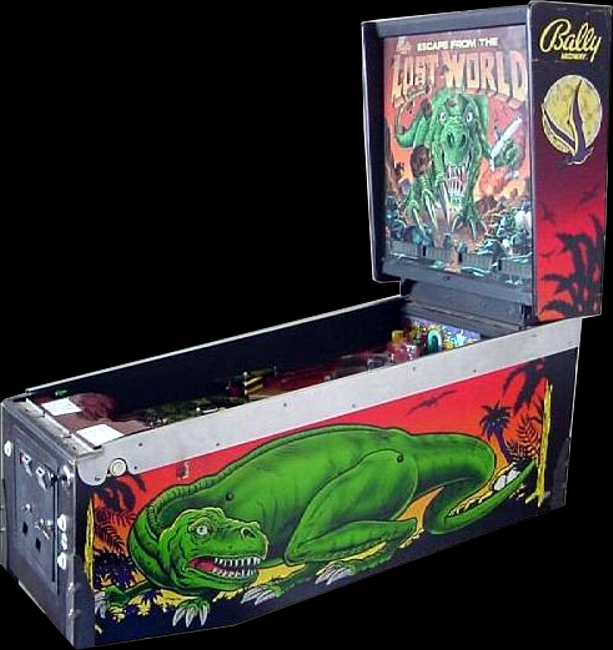 Escape from the Lost World Cabinet