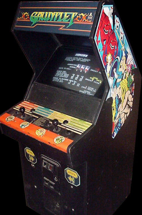 Gauntlet (2 Players, German, rev 4) Cabinet