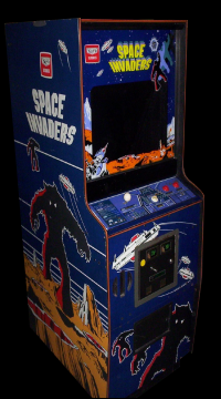 Space Invaders Part Four Cabinet