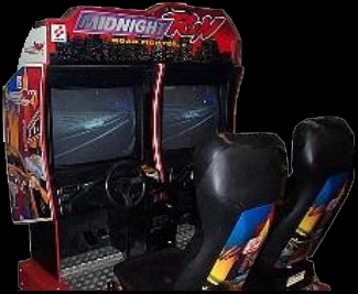 Midnight Run: Road Fighters 2 (EAA, Euro v1.11) Cabinet