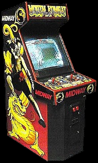Mortal Kombat (rev 1.0 08/09/92) Cabinet