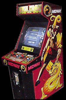 Mortal Kombat (rev 4.0 09/28/92) Cabinet