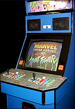 Marvel Super Heroes Vs. Street Fighter (USA 970827) Cabinet