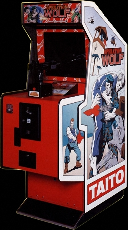 Operation Wolf (Japan) Cabinet