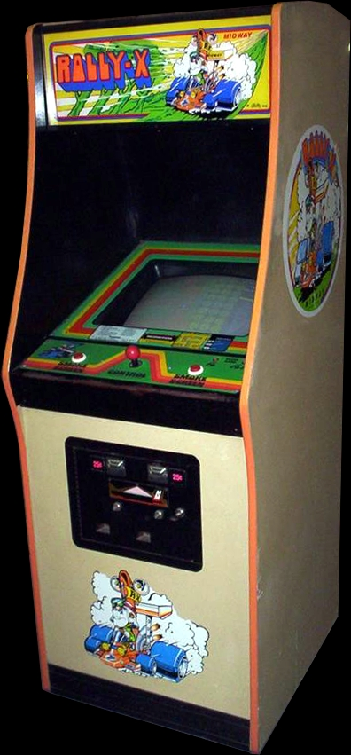 Rally X (Midway) Cabinet