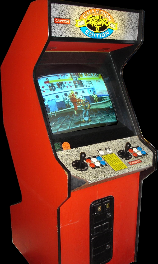 Street Fighter II': Champion Edition (World 920313) Cabinet