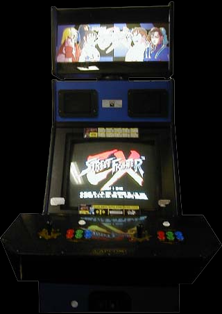 Street Fighter EX (Euro 961219) Cabinet