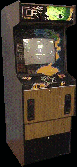 Space Fury (revision A) Cabinet