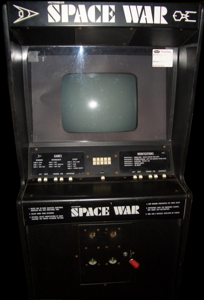 Space War, Arcade Video game by Sanritsu (1979)