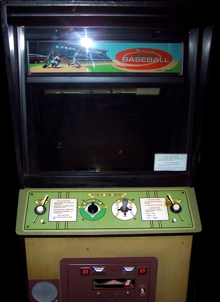 Tornado Baseball / Ball Park Cabinet