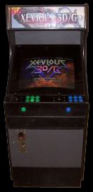 Xevious 3D/G (Japan, XV31/VER.A) Cabinet