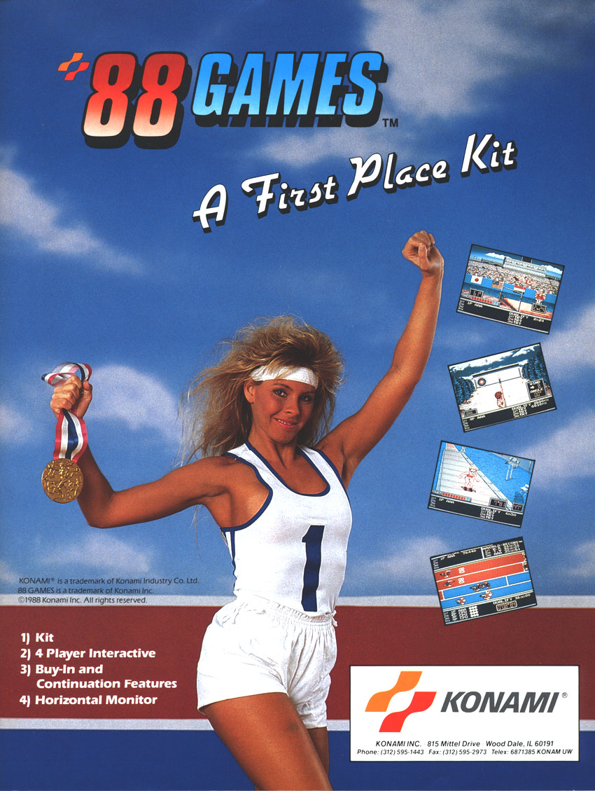 '88 Games flyer