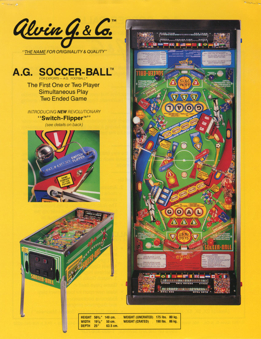 A.G. Soccer Ball flyer