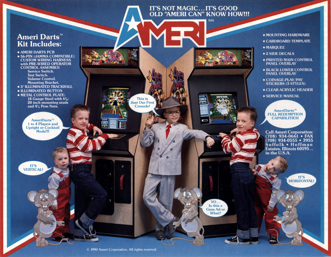 AmeriDarts (set 1) flyer