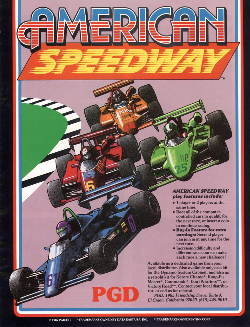 American Speedway (set 1) flyer