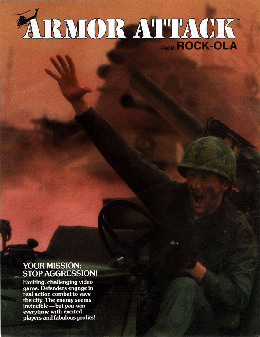 Armor Attack (Rock-Ola) flyer