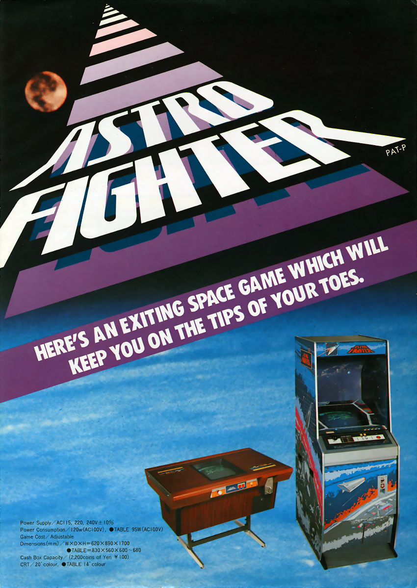Astro Fighter (set 2) flyer