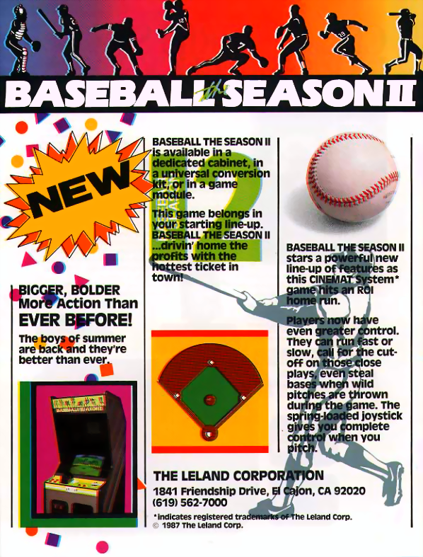Baseball: The Season II flyer