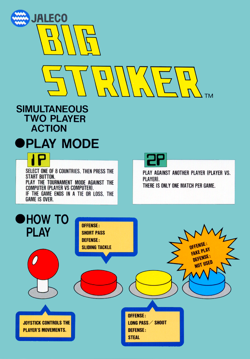 Big Striker (bootleg) flyer