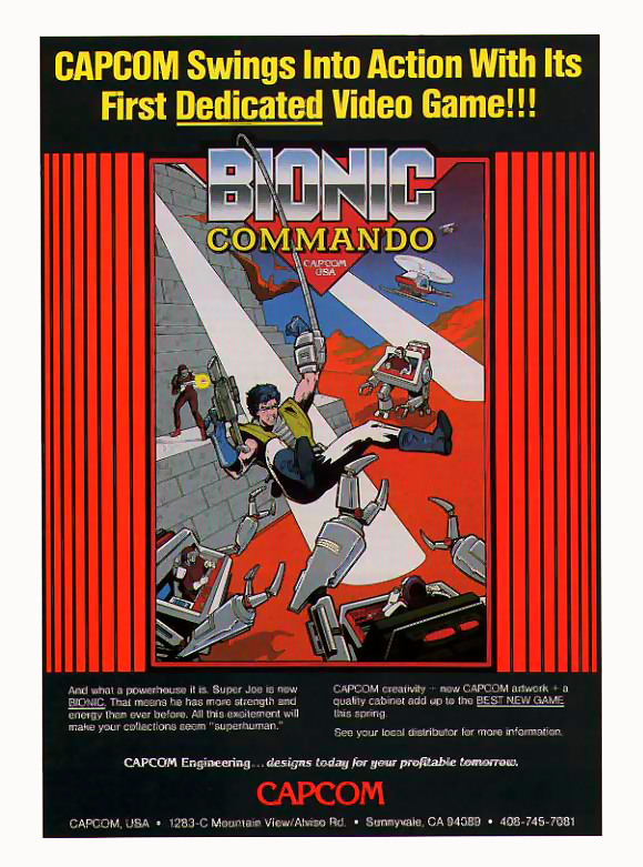Bionic Commando (Euro) flyer